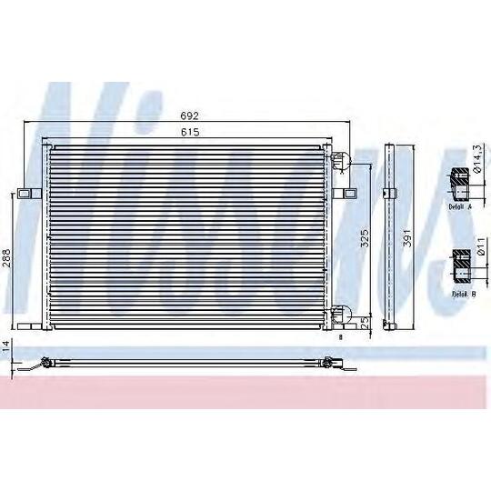 94536 - Condenser, air conditioning 