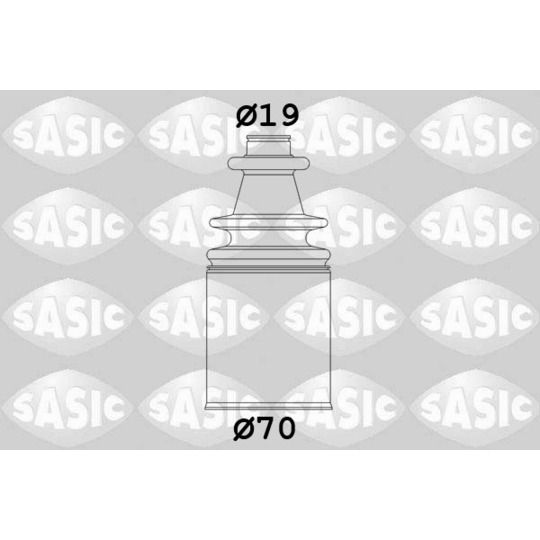 2873683 - Bellow Set, drive shaft 