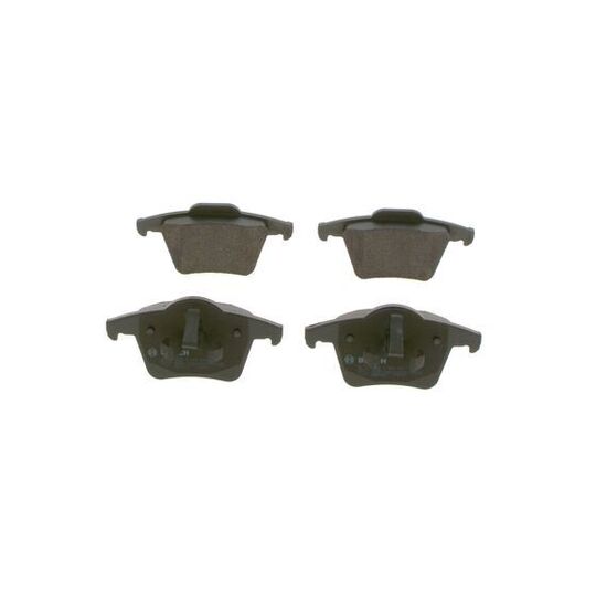 0 986 494 102 - Brake Pad Set, disc brake 