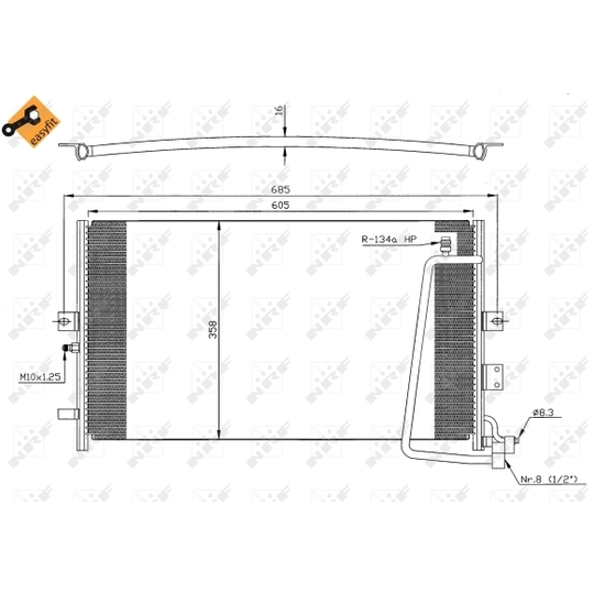 35269 - Condenser, air conditioning 