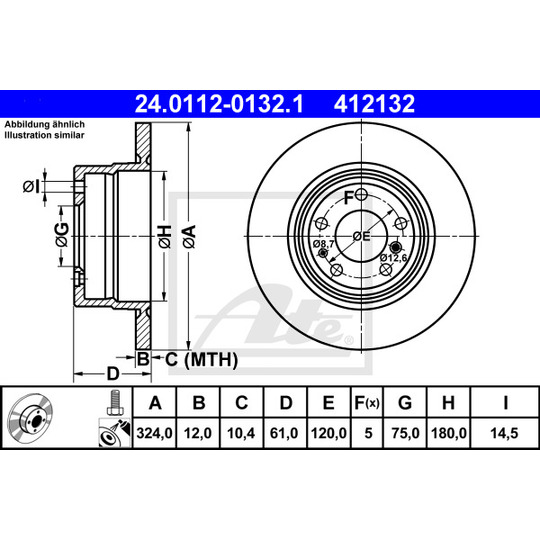 24.0112-0132.1 - Brake Disc 