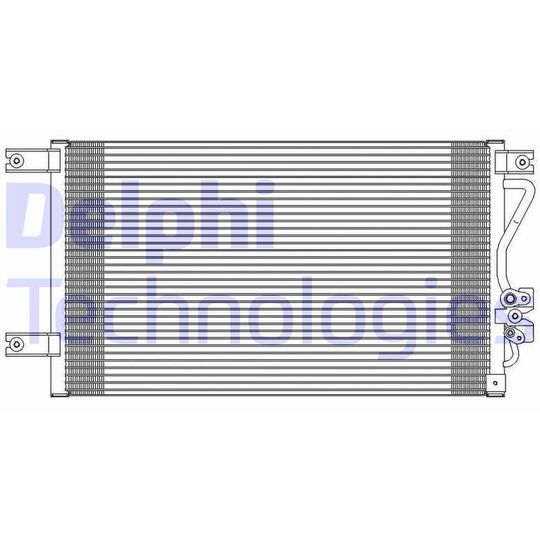 TSP0225613 - Condenser, air conditioning 