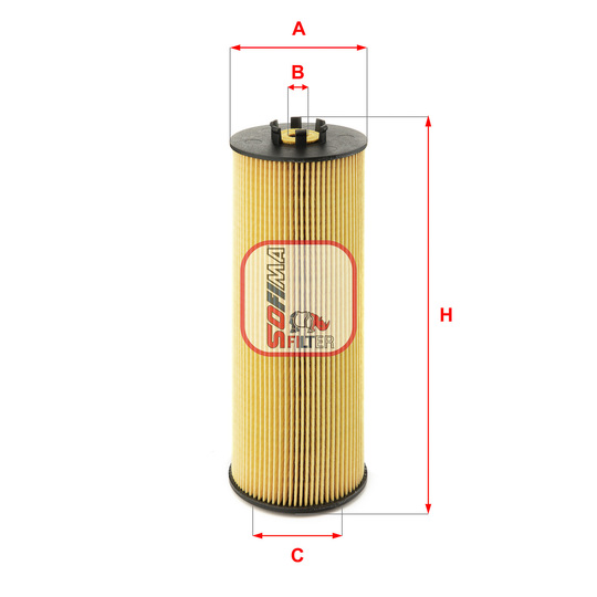 S 5019 PE - Oil filter 