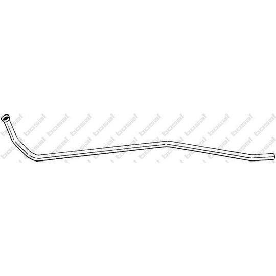 931-715 - Exhaust pipe 