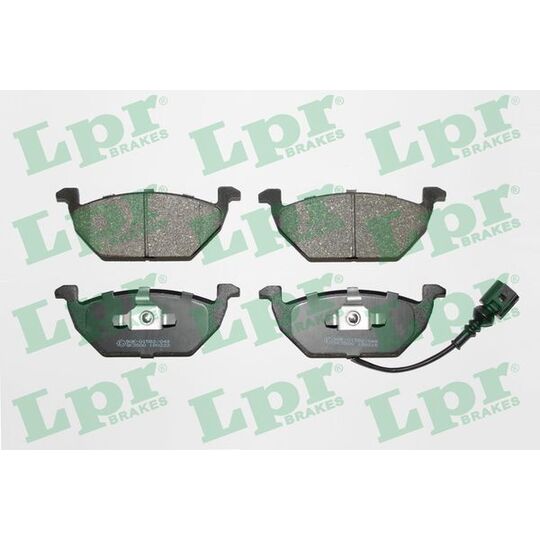 05P692 - Brake Pad Set, disc brake 