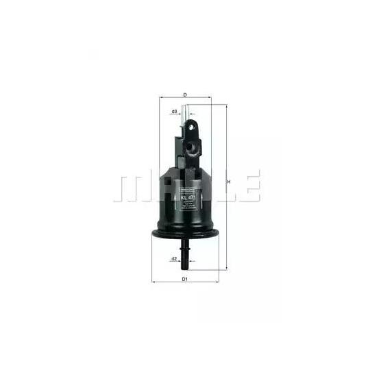 KL 471 - Fuel filter 