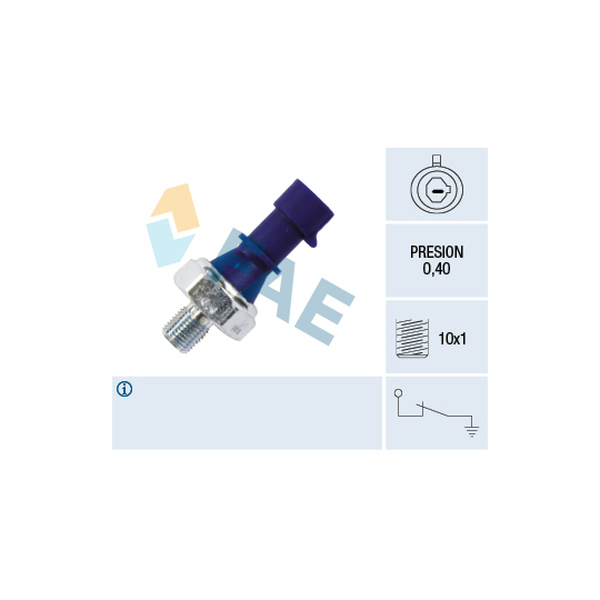 12439 - Oil Pressure Switch 