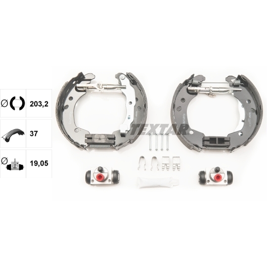 84062600 - Brake Shoe Set 