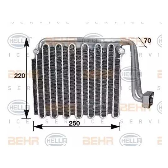 8FV 351 210-501 - Evaporator, air conditioning 
