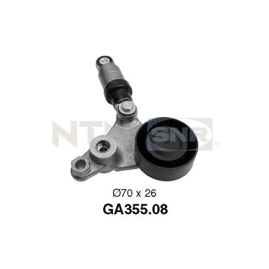 GA355.08 - Tensioner Pulley, v-ribbed belt 