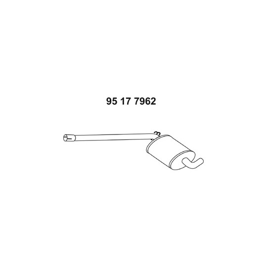 95 17 7962 - Middle Silencer 