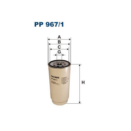 PP 967/1 - Fuel filter 