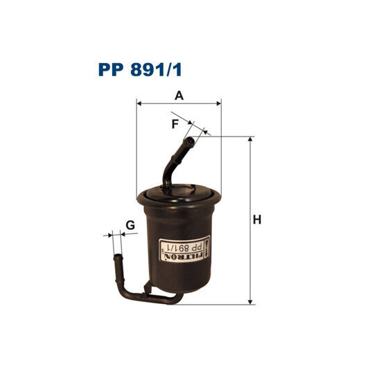 PP 891/1 - Fuel filter 