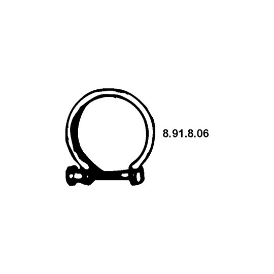 8.91.8.06 - Clamping Clip 