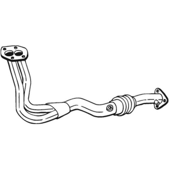 827-227 - Exhaust pipe 