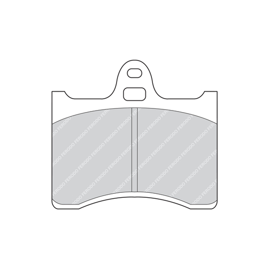 FDB196 - Brake Pad Set, disc brake 