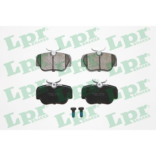 05P302 - Brake Pad Set, disc brake 