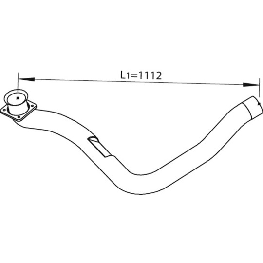 64173 - Exhaust pipe 