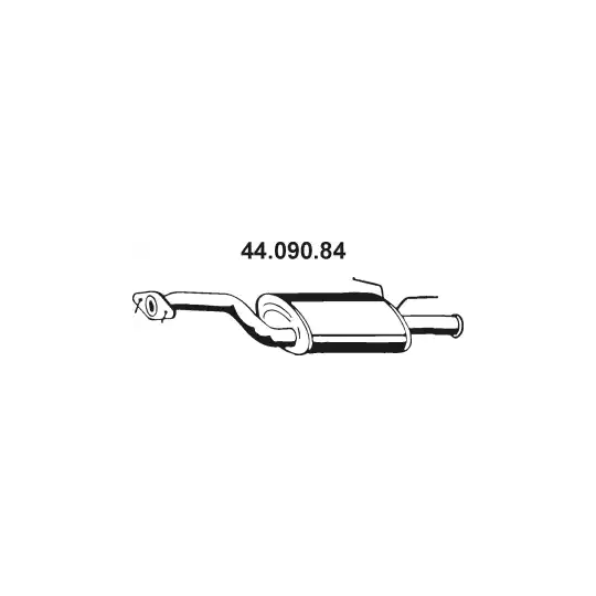 44.090.84 - Takaäänenvaimentaja 