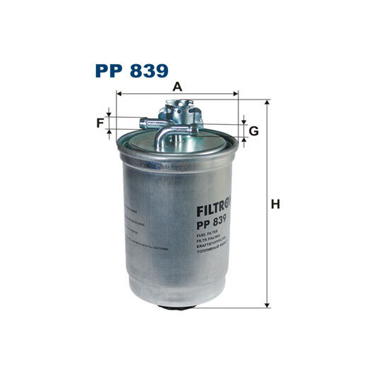 PP 839 - Polttoainesuodatin 