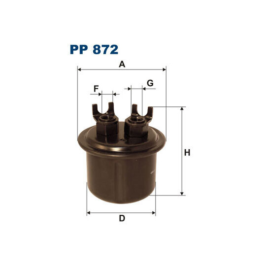 PP 872 - Fuel filter 