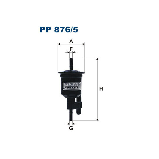 PP 876/5 - Fuel filter 