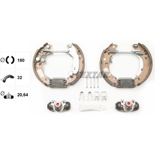 84061000 - Brake Shoe Set 