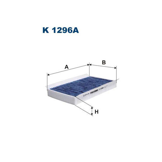 K 1296A - Filter, interior air 