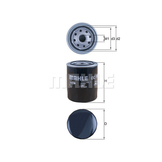 OC 105 - Oil filter 