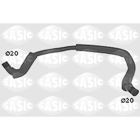 SWH0508 - Radiator Hose 