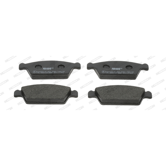 FDB1108 - Brake Pad Set, disc brake 