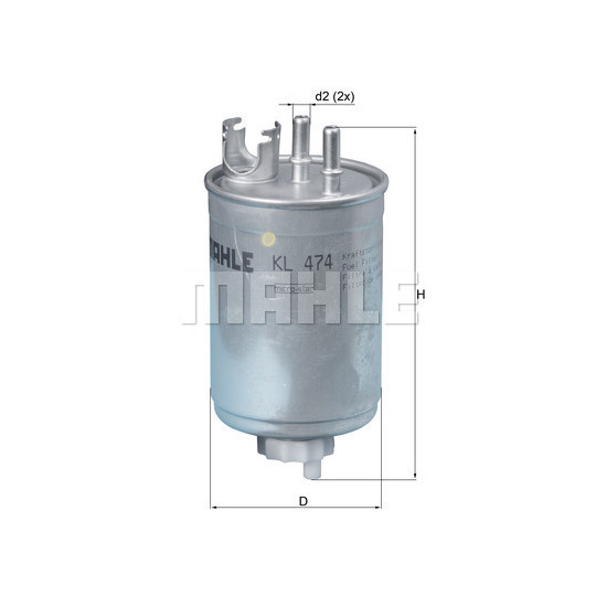 KL 474 - Fuel filter 