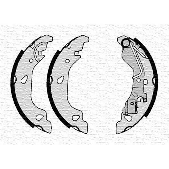 363617300000 - Brake Shoe Set 