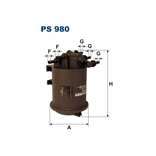PS 980 - Kütusefilter 