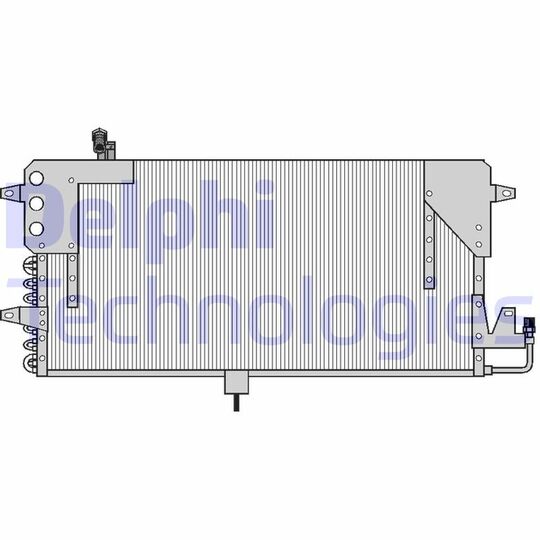 TSP0225073 - Condenser, air conditioning 