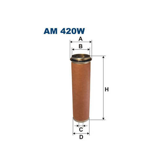 AM 420W - Secondary Air Filter 