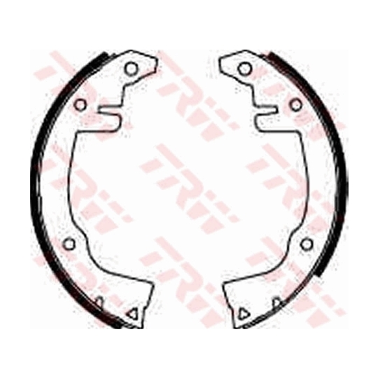 GS8268 - Brake Shoe Set 