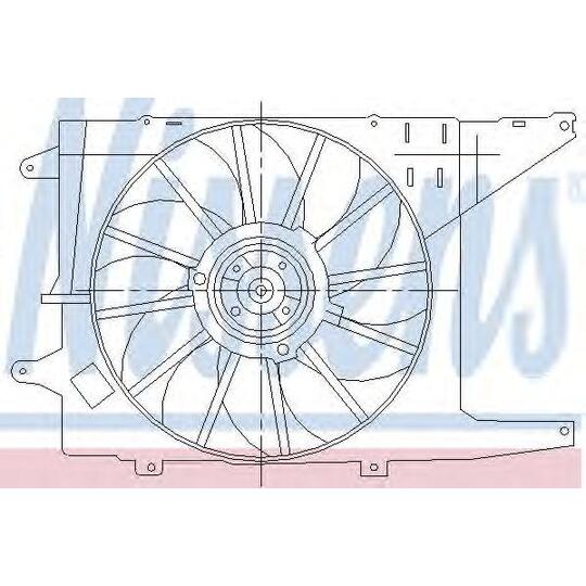 85516 - Fan, radiator 