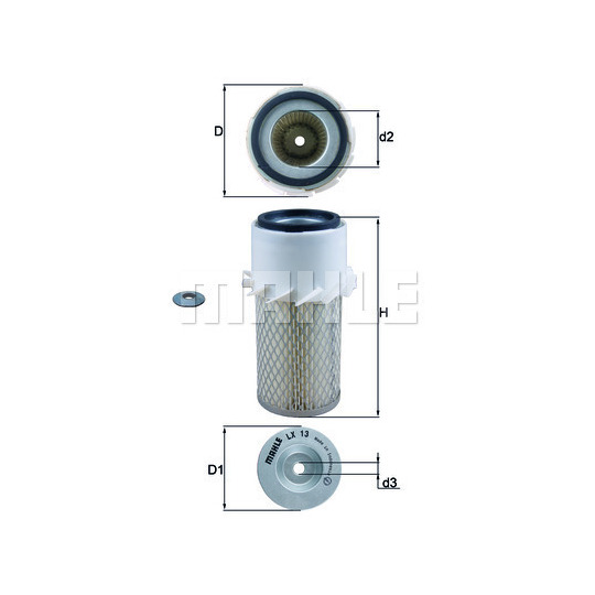 LX 13 - Air filter 