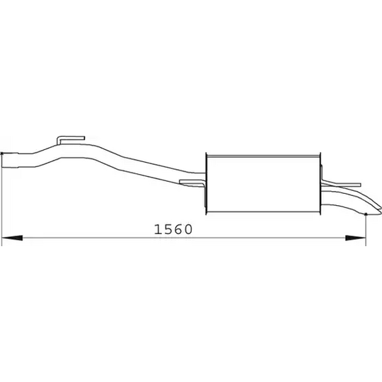 74364 - End Silencer 