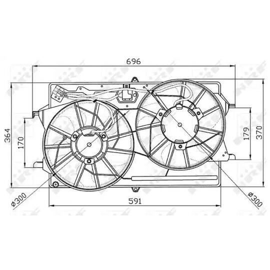 47035 - Fan, radiator 