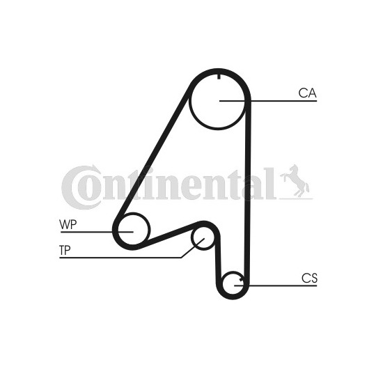 CT806 - Timing Belt 