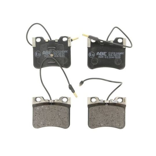C1C016ABE - Brake Pad Set, disc brake 