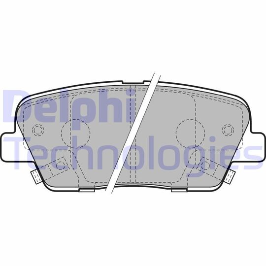LP2202 - Brake Pad Set, disc brake 