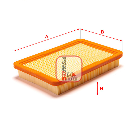 S 3285 A - Air filter 