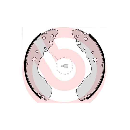 S 79 522 - Brake Shoe Set 