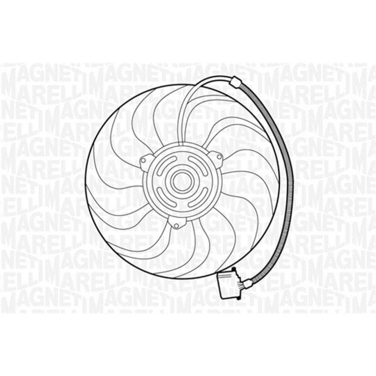069422270010 - Fan, radiator 