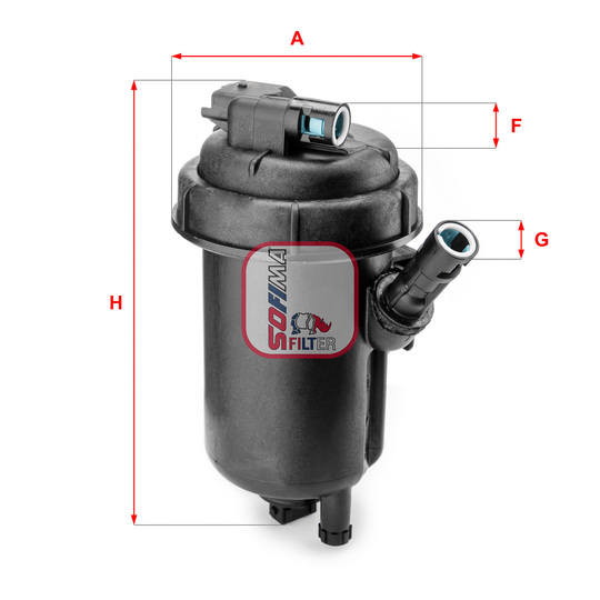 S 5152 GC - Fuel filter 
