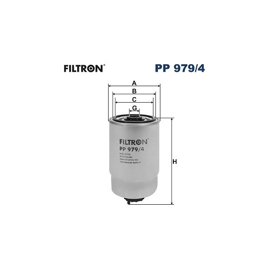 PP 979/4 - Kütusefilter 