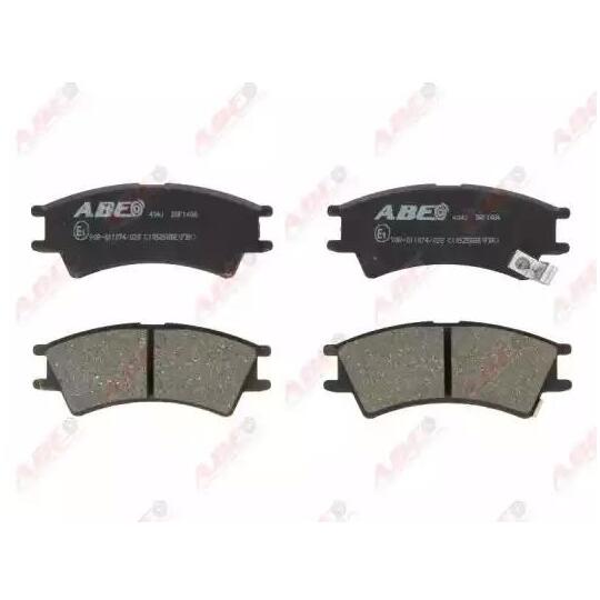 C10525ABE - Brake Pad Set, disc brake 